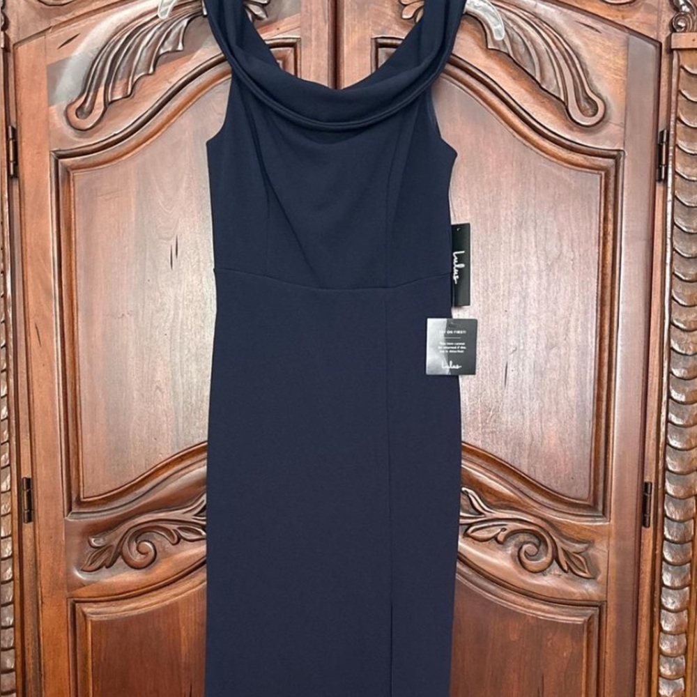 Lulu's Navy Blue Dress